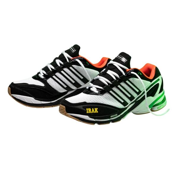 Adidas Mens x IRAK Supernova Cushion 7 Sneaker US 10 M White Black Athletic NWOB